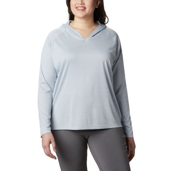 Dámské Mikiny Columbia PFG Zero Rules Plus Size Šedé QTKUWZ796